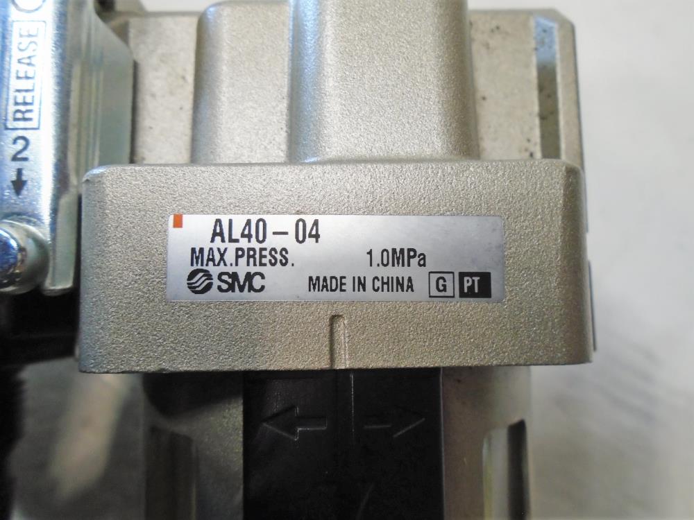 SMC Filter Regulator Lubricator Assembly AC40-04DE, AF40-04D, AR40-04E, AL40-04